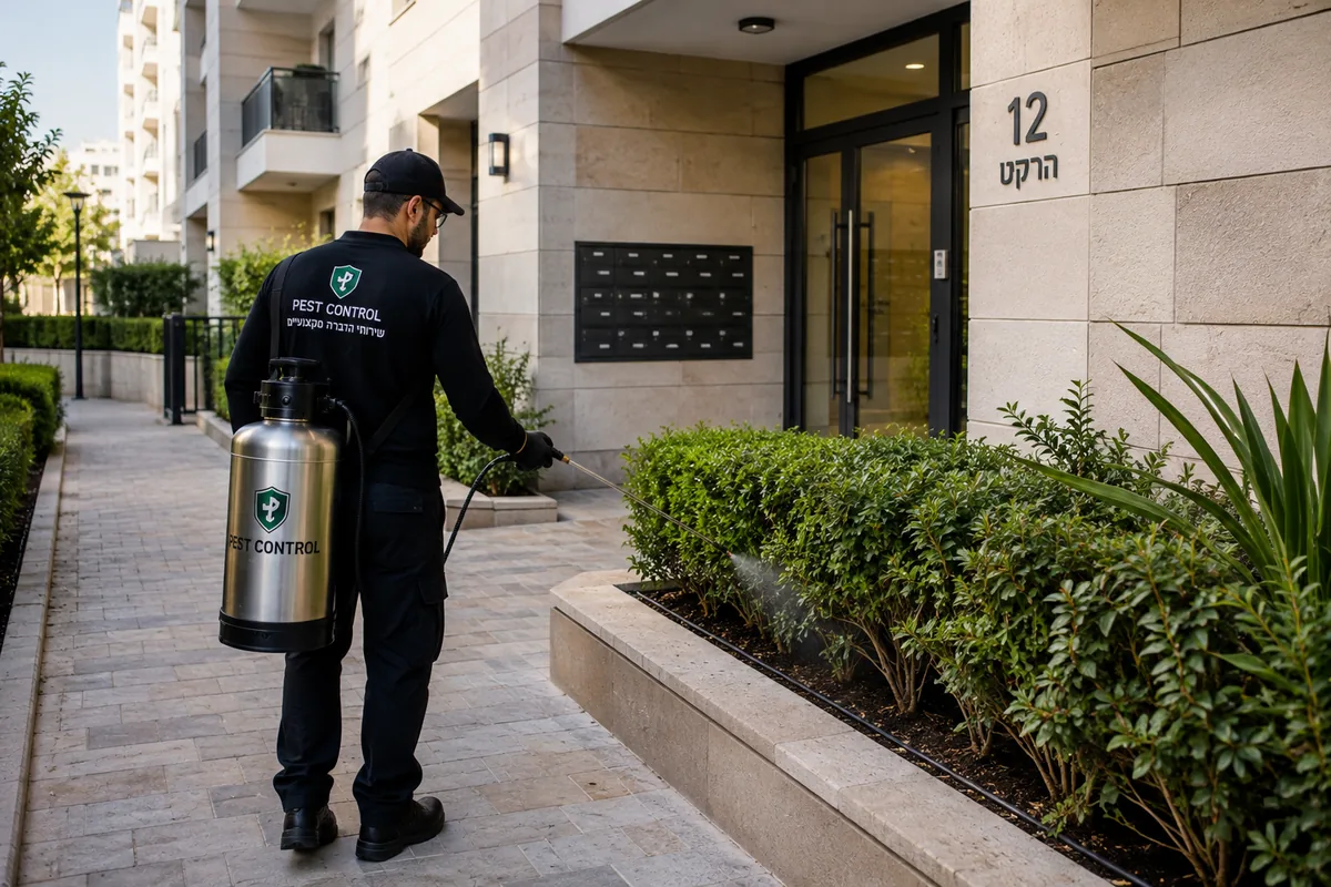 הדברה בבנייני מגורים